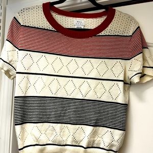 RVCA cotton sweater tank.